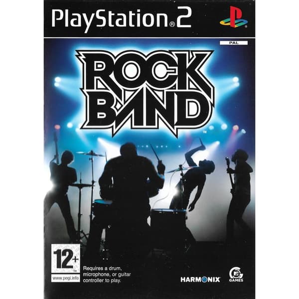 Rock Band Playstation 2 PS2 (Käytetty)