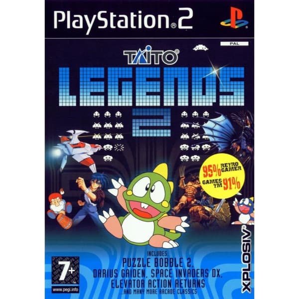 Taito Legends 2 Playstation 2 PS2 (Brugt)