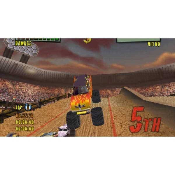 Monster Trux Extreme Arena Edition Playstation 2 PS2 (Brugt)