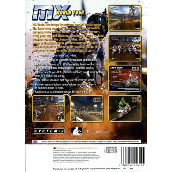 MX World Tour Playstation 2 PS2 (Begagnad)