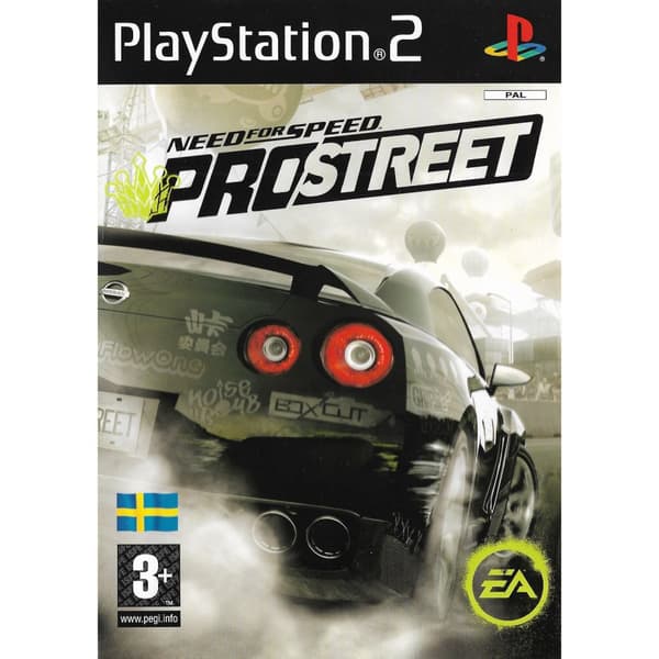 Need for Speed ProStreet Playstation 2 PS2 Swedish (Brugt)