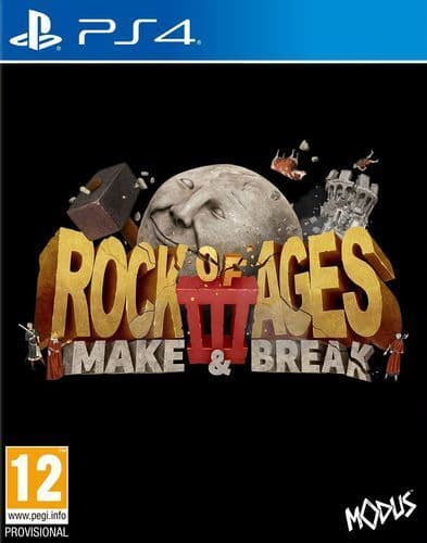 Rock Of Ages III: Make & Break (Playstation 4 PS4) Strategy: Combat Pre-Owned