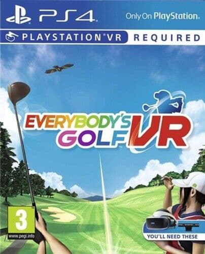 Everybody’s Golf VR (Playstation 4 PS4) PEGI 3+ Sport: Golf Pre-Owned