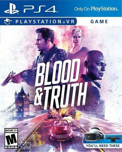 Blood & Truth VR for PlayStation 4 VideoGames Pre-Owned