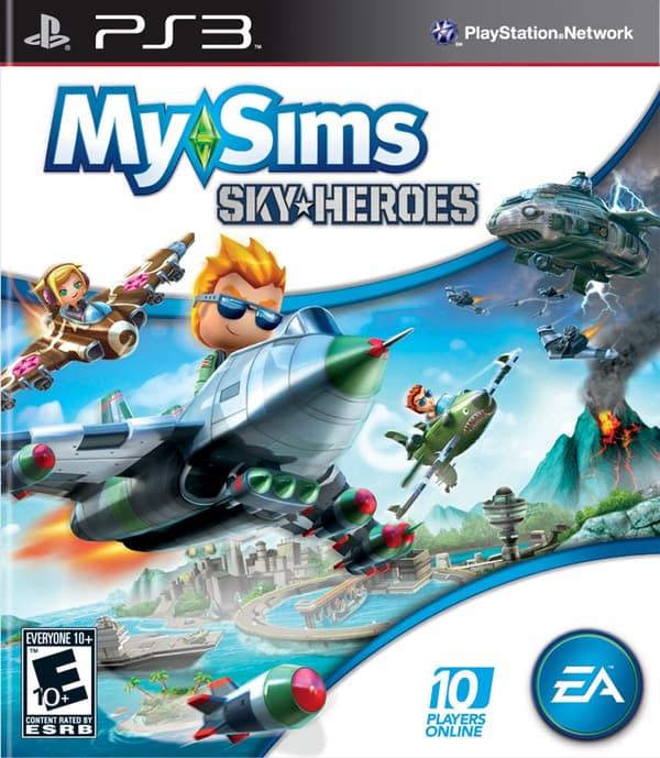 PlayStation 3 : EA MY SIMS SKYHEROES PS3 VideoGames Pre-Owned