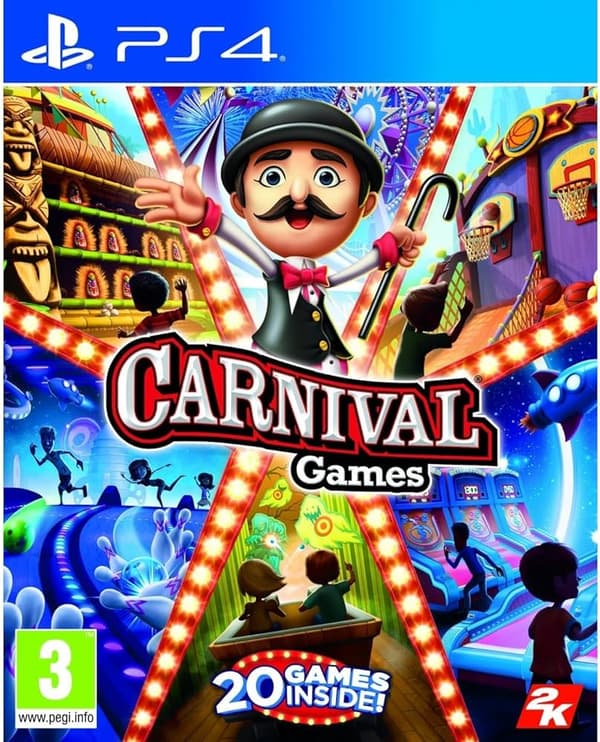 PlayStation 4 : 2K Games Carnival Games (PS4) VideoGames Pre-Owned