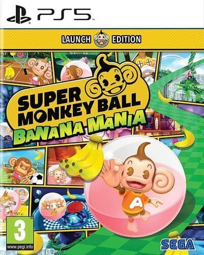 Super Monkey Ball Banana Mania: Launch Edition (Playstation 5 PS5) PEGI 3+ Puzzle: Dexterity Pre-Owned