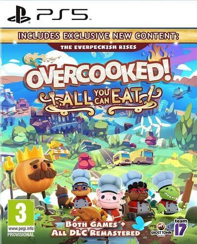 Overcooked! All You Can Eat (Playstation 5 PS5) PEGI 3+ Simulation Pre-Owned