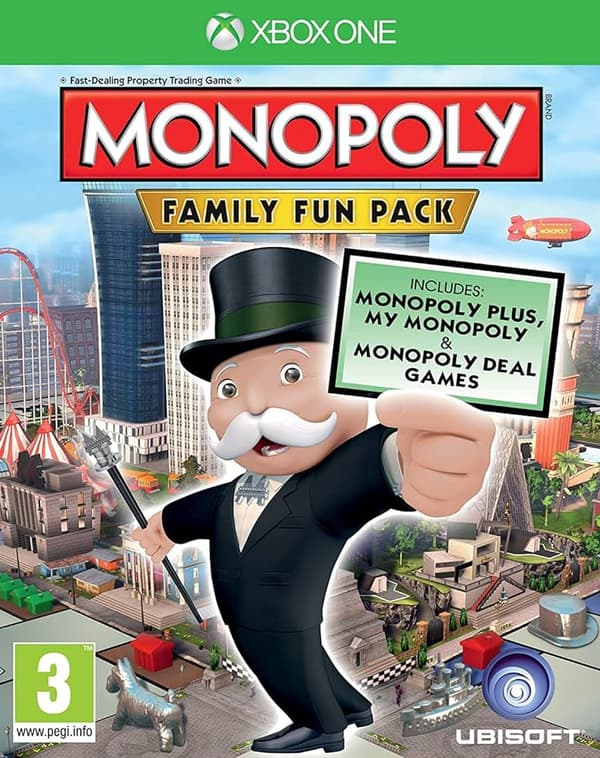 Monopoly Family Fun Pack (Xbox One) VideoGames Pre-Owned