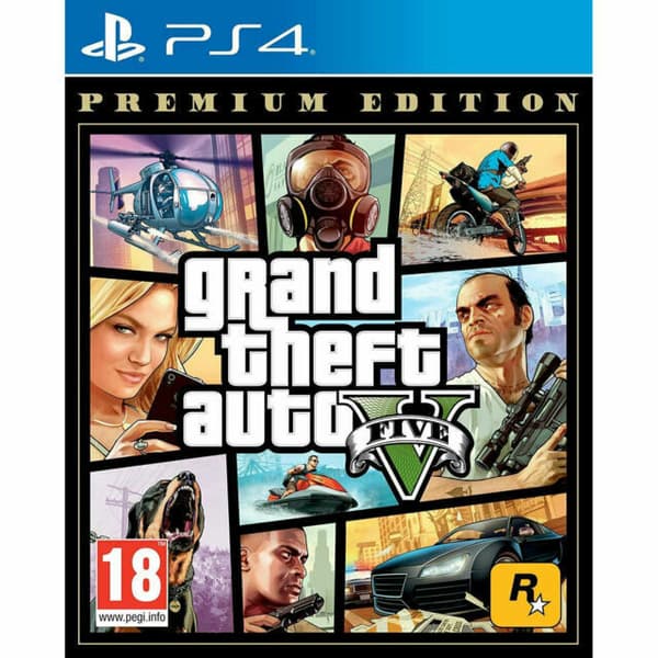PlayStation 4 : Grand Theft Auto V (PS4) VideoGames Pre-Owned