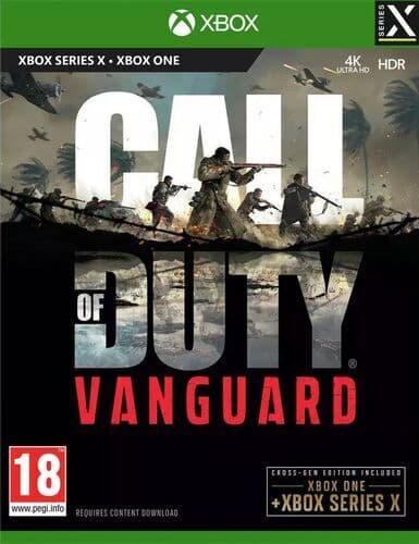 Call of Duty: Vanguard (Microsoft Xbox Series X) Shoot ‘Em Up Pre-Owned