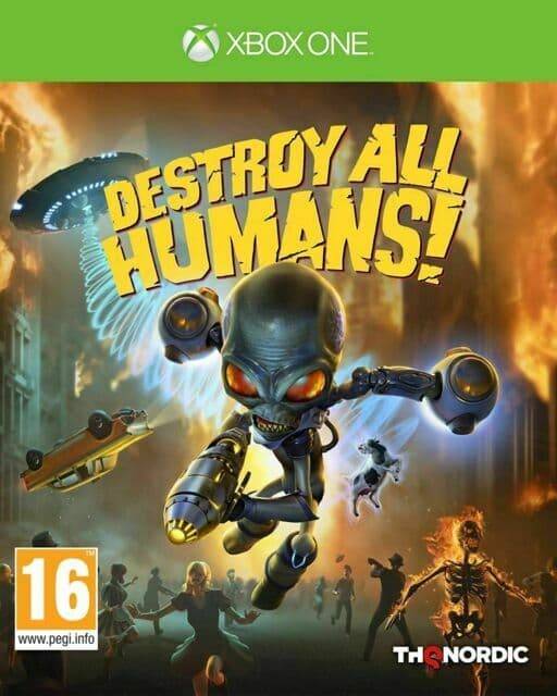 DESTROY ALL HUMANS (Xbox One) VideoGames Pre-Owned