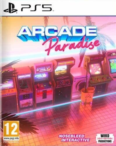 Arcade Paradise (Playstation 5 PS5) Strategy: Management Pre-Owned