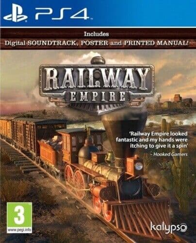 Railway Empire (Playstation 4 PS4) PEGI 3+ Strategy: Management Pre-Owned