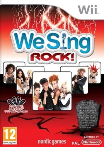 We Sing Rock! (Nintendo Wii) PEGI 12+ Rhythm: Sing Along Pre-Owned