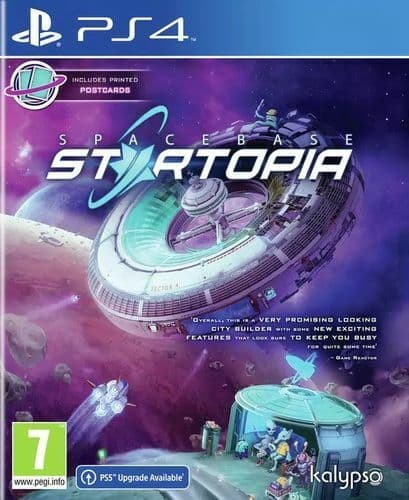 Spacebase Startopia (Playstation 4 PS4) PEGI 7+ Strategy: Management Pre-Owned