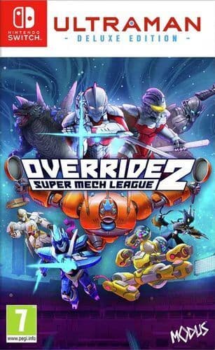 Override 2: Super Mech League: ULTRAMAN Deluxe Edition (Nintendo Switch) PEGI 7+ Beat Pre-Owned