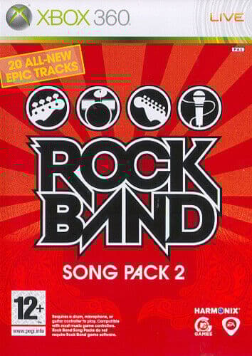 Rock Band Song Pack 2 (Xbox 360) PEGI 12+ Add on pack Pre-Owned