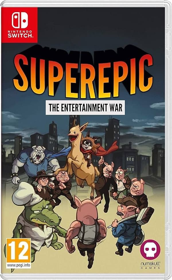 SuperEpic: The Entertainment War (Nintendo Switch) PEGI 16+ Platform Pre-Owned