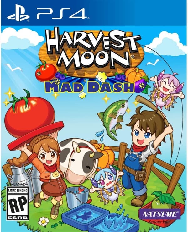PlayStation 4 : Harvest Moon: Mad Dash (PS4) VideoGames Pre-Owned
