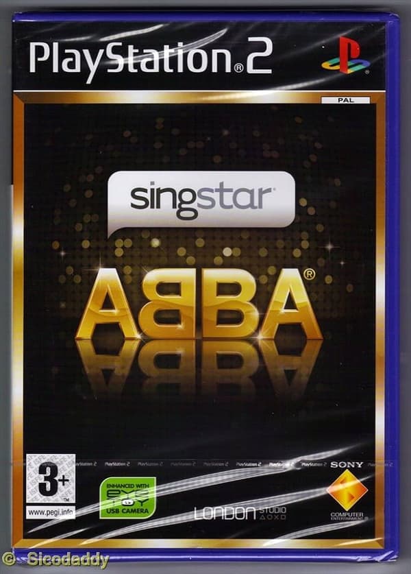 PlayStation2 : Singstar ABBA (Playstation 2) VideoGames Pre-Owned