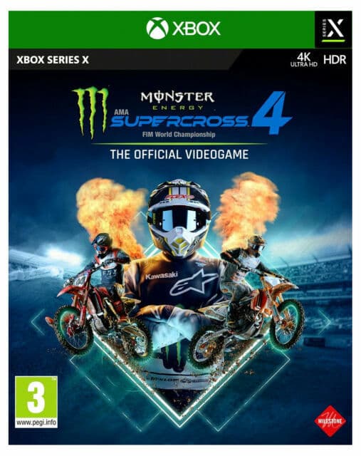 Xbox Series X : Monster Energy Supercross - The Official VideoGames Pre-Owned