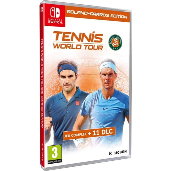 Tennis World Tour (Roland Garros Edition) (FR/GER/Multi in Game) (Nintendo Switch)