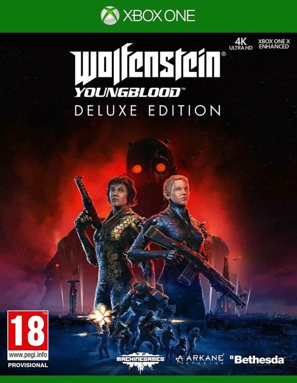 Xbox One : Wolfenstein Youngblood Deluxe Edition (X VideoGames Pre-Owned