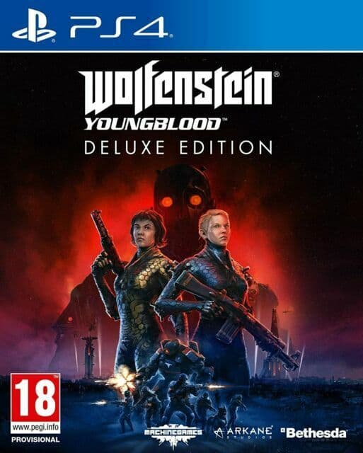 PlayStation 4 : Wolfenstein Youngblood Deluxe Edition (P VideoGames Pre-Owned