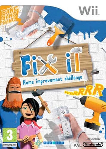 Fix It: Home Improvement Challenge (Nintendo Wii) PEGI 3+ Various: Party Game Pre-Owned