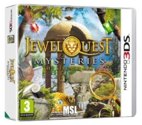 Jewel Quest Mysteries: The Seventh Gate (Nintendo 3DS) PEGI 3+ Puzzle Pre-Owned