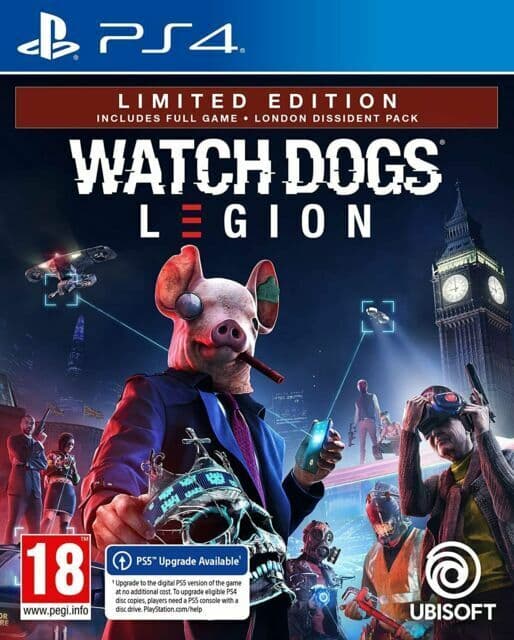 PlayStation 4 : Watch Dogs Legion Limited Edition (Exclu VideoGames Pre-Owned