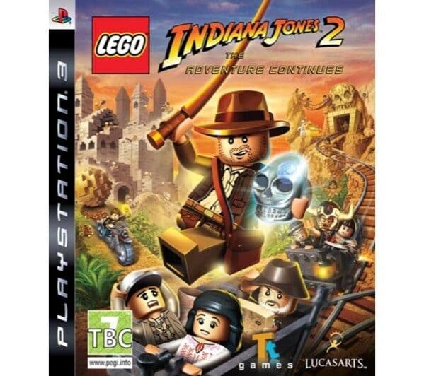 PlayStation 3 : LEGO Indiana Jones 2: The Adventure Cont VideoGames Pre-Owned
