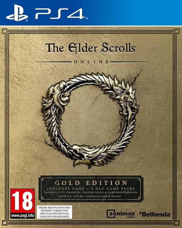 PlayStation 4 : Elder Scrolls Online: Gold Edition (PS4) VideoGames Pre-Owned