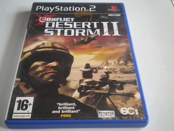 Conflict: Desert Storm II (Playstation 2 PS2) PEGI 16+ Combat Game: Infantry Pre-Owned