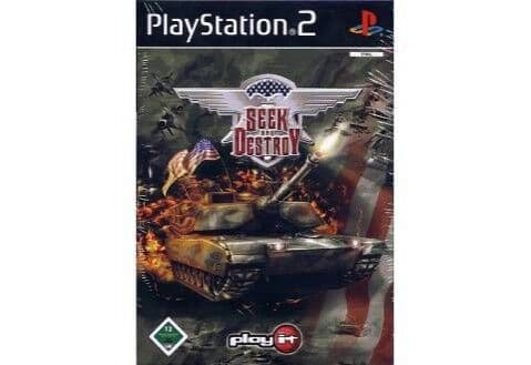 Seek and Destroy (Playstation 2 PS2) Combat Game: Tank Pre-Owned