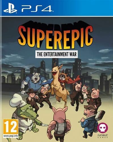 SuperEpic: The Entertainment War (Playstation 4 PS4) PEGI 12+ Platform Pre-Owned