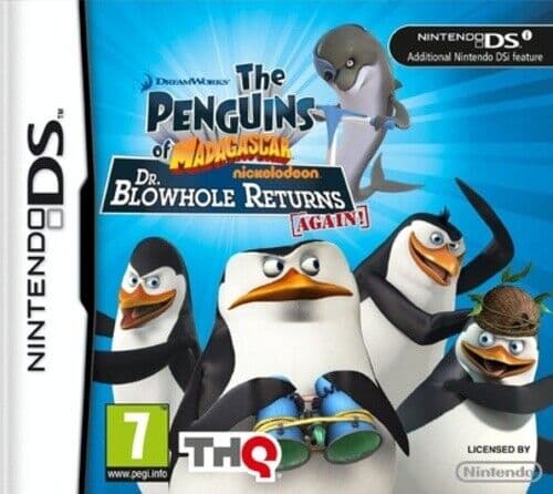 Penguins of Madagascar: Dr. Blowhole Returns Again (Nintendo DS) PEGI 7+ Adventure Pre-Owned