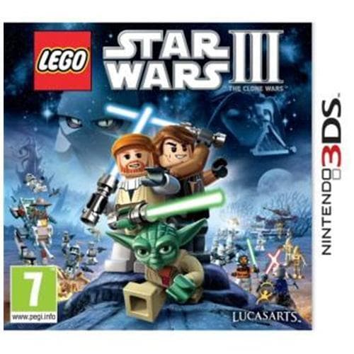 LEGO Star Wars III: The Clone Wars (Nintendo 3DS) PEGI 7+ Adventure Pre-Owned