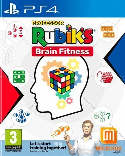 Professor Rubik’s Brain Fitness (Playstation 4 PS4) PEGI 3+ Puzzle Pre-Owned
