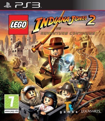 PlayStation 3 : LEGO Indiana Jones 2: The Adventure Cont VideoGames Pre-Owned