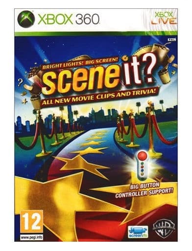 Scene It? Bright Lights! Big Screen! (Xbox 360) PEGI 12+ Quiz Pre-Owned