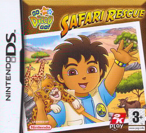 Go Diego Go! Safari Rescue (Nintendo DS) PEGI 3+ Educational Pre-Owned