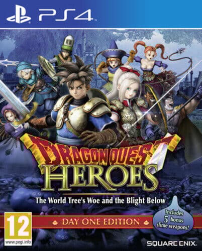 Dragon Quest Heroes: The World Tree’s Woe and the Blight: Day One Edition (Playstation 4 PS4) Pre-Owned
