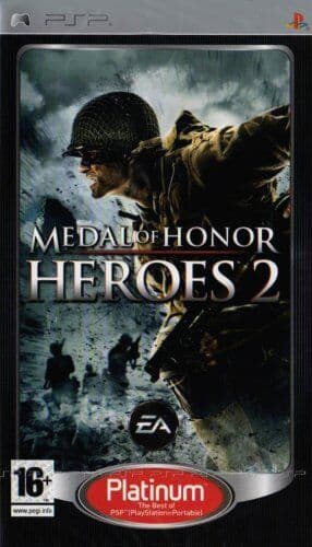 Sony PSP : Medal Of Honor Heroes 2 Platinum (PSP) VideoGames Pre-Owned