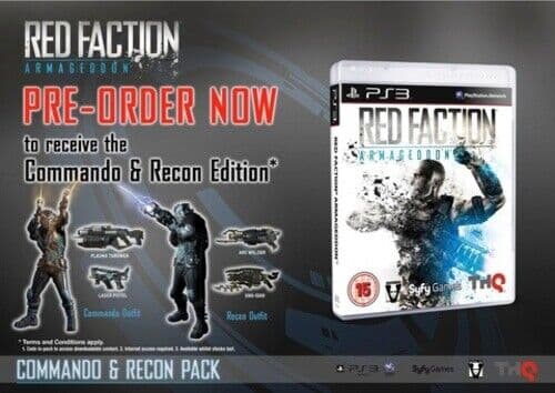 Red Faction: Armageddon (Playstation 3 PS3) Shoot ‘Em Up Pre-Owned