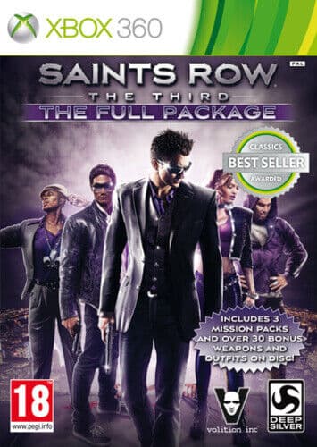 Saints Row: The Third: The Full Package (Xbox 360) PEGI 18+ Adventure: Free Pre-Owned