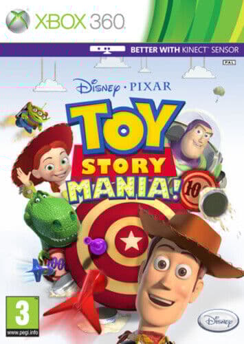 Toy Story Mania! (Xbox 360) PEGI 3+ Various: Party Game Pre-Owned