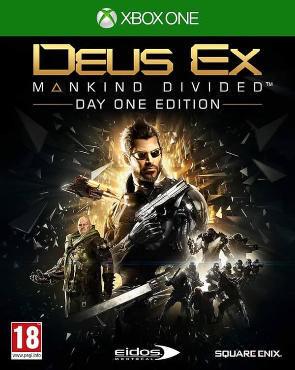 Xbox One : Deus Ex: Mankind Divided Steelbook Editi VideoGames Pre-Owned