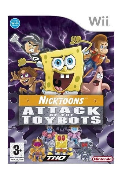 Nicktoons: Attack of the Toybots (Nintendo Wii) PEGI 3+ Adventure Pre-Owned